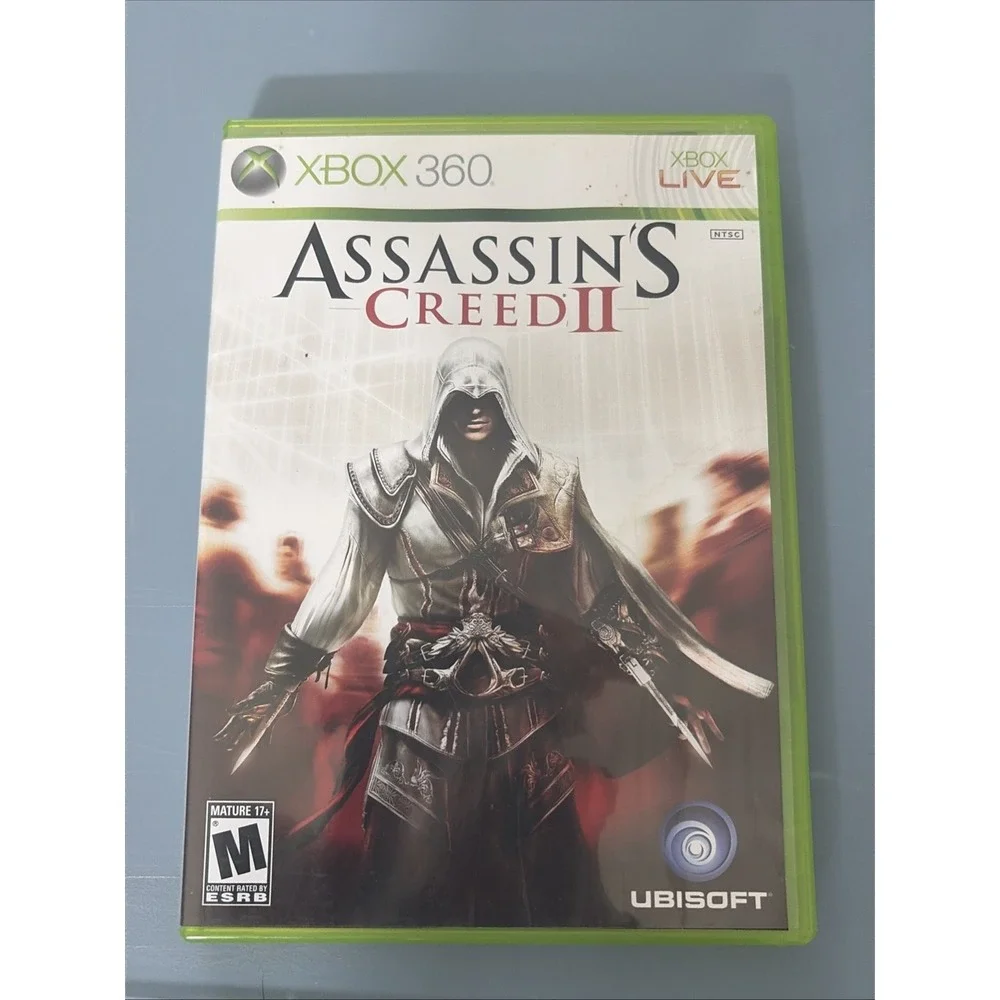 Assassin's Creed II Microsoft Xbox 360 2009 Video Game CIB Complete